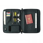 กระเป๋าใส่ ipad / tablet Tech. Folio Black Color Full Grain Cow Leather ESSENTIAL for Journey